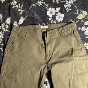 Dickies Women's Olive Trousers
